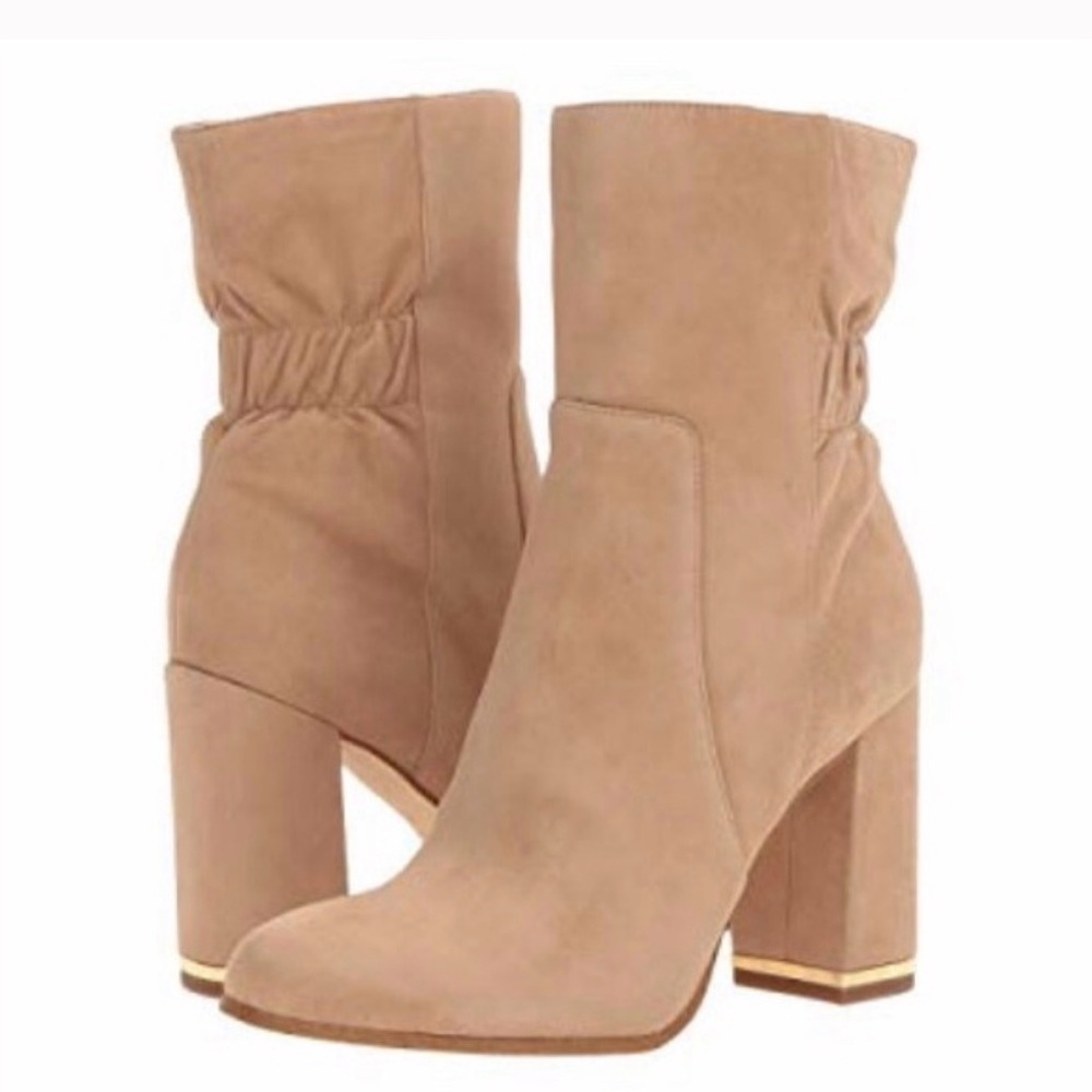 MK Suede Booties
